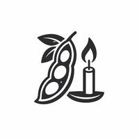 100% Soy Wax & Natural Wicks