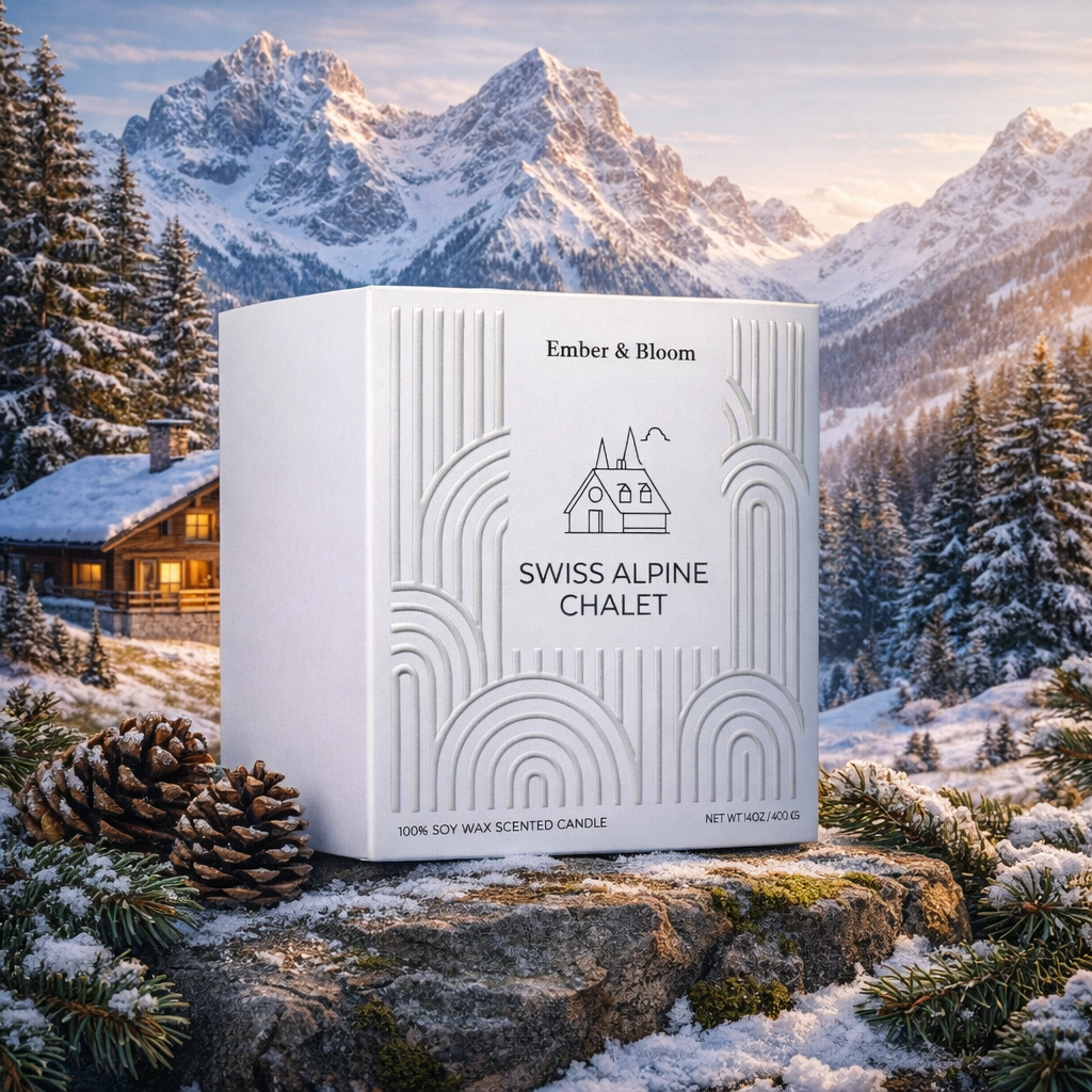 Swiss Alpine Chalet | Luxury Soy Wax Candle
